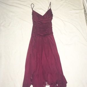 Burgundy dress. Never worn!!
